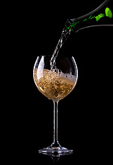 Image showing Beautiful champagne