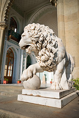 Image showing Sculpture of lion