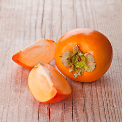 Image showing ripe persimmons