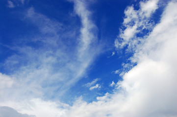 Image showing Sky and clouds