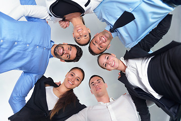 Image showing business people group in a meeting at office