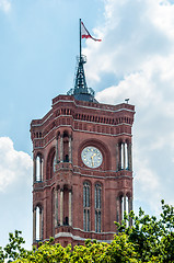 Image showing Red Townhall