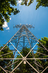 Image showing Transmission tower