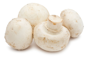 Image showing Champignon mushrooms