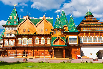 Image showing Wooden palace in Russia