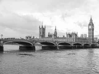 Image showing Westminster Bridge