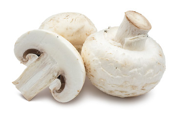 Image showing Champignon mushrooms