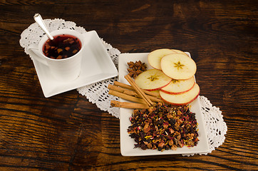 Image showing Fruity tea