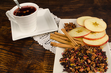 Image showing Fruity tea