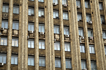 Image showing Building windows Menisterstva Foreign