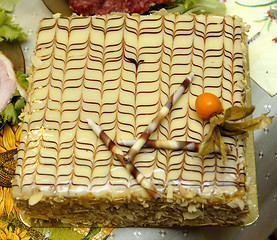Image showing Esterhazy cake