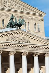 Image showing Bolshoi Theatre in Moscow