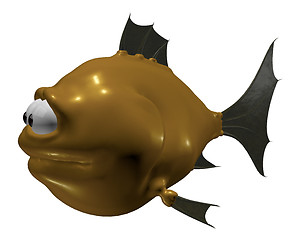 Image showing cartoon fish