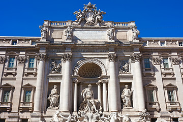 Image showing Fountain di Trevi