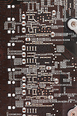 Image showing Electronic circuit board