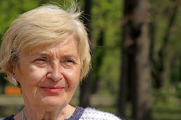 Image showing Senior woman