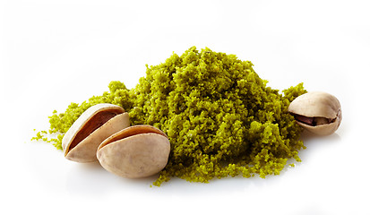 Image showing ground pistachios