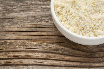 Image showing blanched almond flour