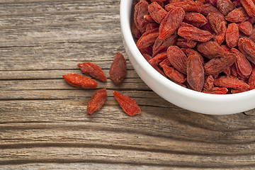 Image showing goji berries 