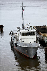 Image showing old tugboat