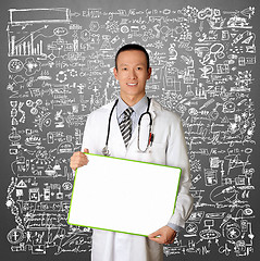 Image showing Doctor with Empty Board