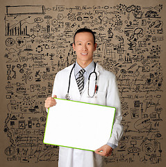 Image showing Doctor with Empty Board