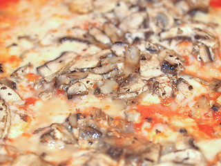 Image showing Mushroom Pizza