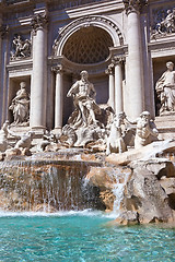 Image showing Fountain di Trevi