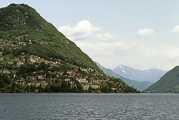 Image showing Lake Lugano