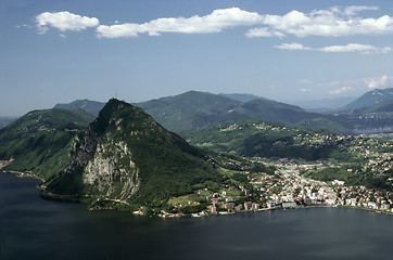 Image showing Lake Lugano