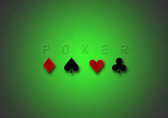 Image showing poker background gradient