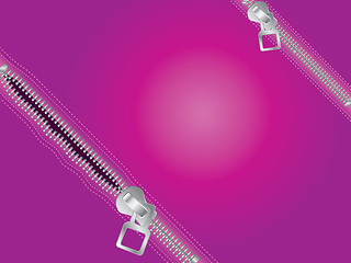 Image showing Zippers