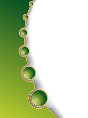 Image showing Green balls growing 