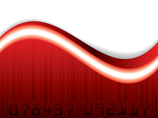 Image showing Barcoded background 1 
