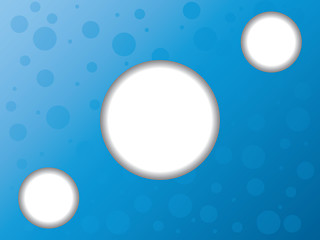 Image showing Blue bubbles 