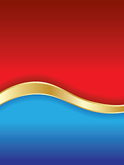 Image showing Red & blue background 