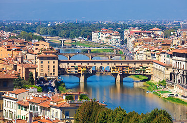 Image showing Ponte Vecchio in Florence