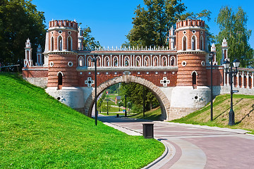 Image showing Tsaritsyno in Moscow