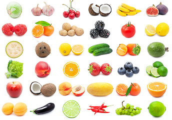 Image showing Fruits and Vegetables