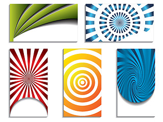 Image showing Business card set 1 