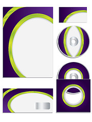 Image showing Company Vector set with vivid colors 