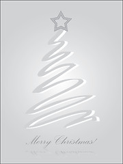 Image showing Grey Christmas Card 