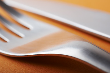 Image showing Fork close up