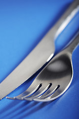 Image showing Fork and knife