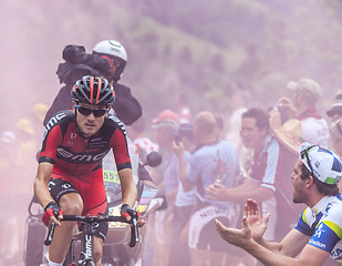 Image showing Climbing Alpe-D'Huez