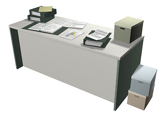 Image showing Office Desk