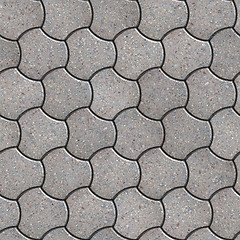 Image showing Paving Slabs. Seamless Tileable Texture.