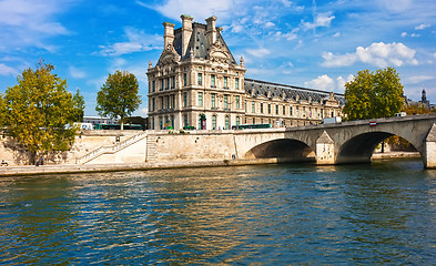 Image showing Louvre museum