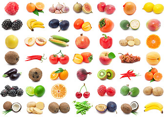 Image showing Fruits and Vegetables