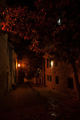 Image showing Romantic night street